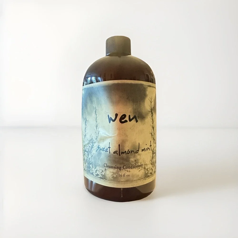 WEN by Chaz Dean Sweet Almond Mint Cleansing Conditioner‎ – 16 fl oz No Pump